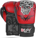 Defy Sports - Guantes de boxeo para hombres y mujeres, de piel sint...