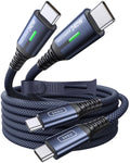 INIU Cable USB C a USB C, cable de carga rápida tipo C de 240 W, ca...