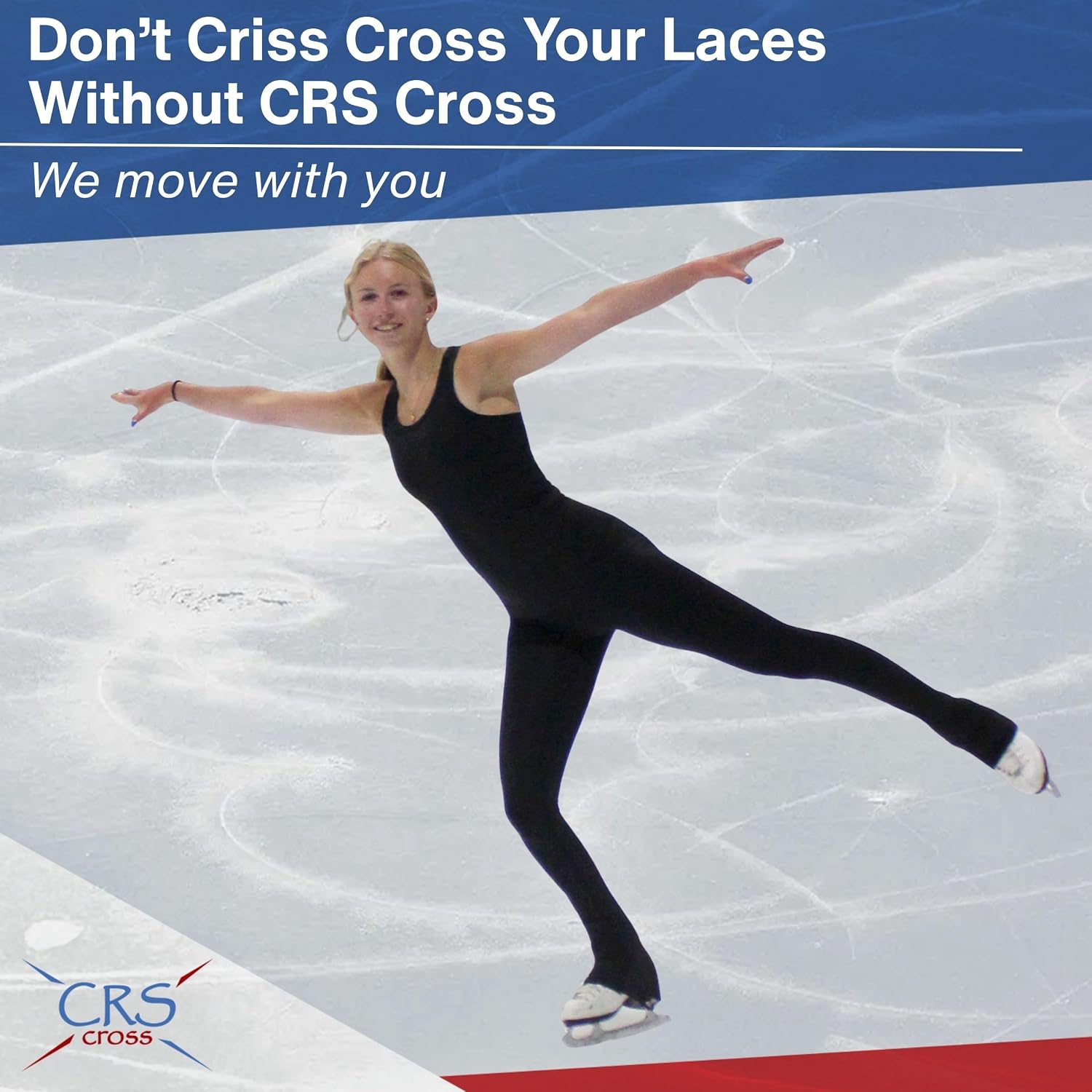 CRS Cross Leggings de patinaje sobre hielo. Leggins negros para pat...