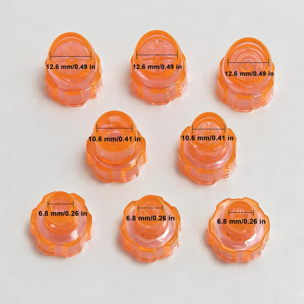 Tapón de plástico Beaty Máquina Recambios Agua Peeling Tips 8pcs po...