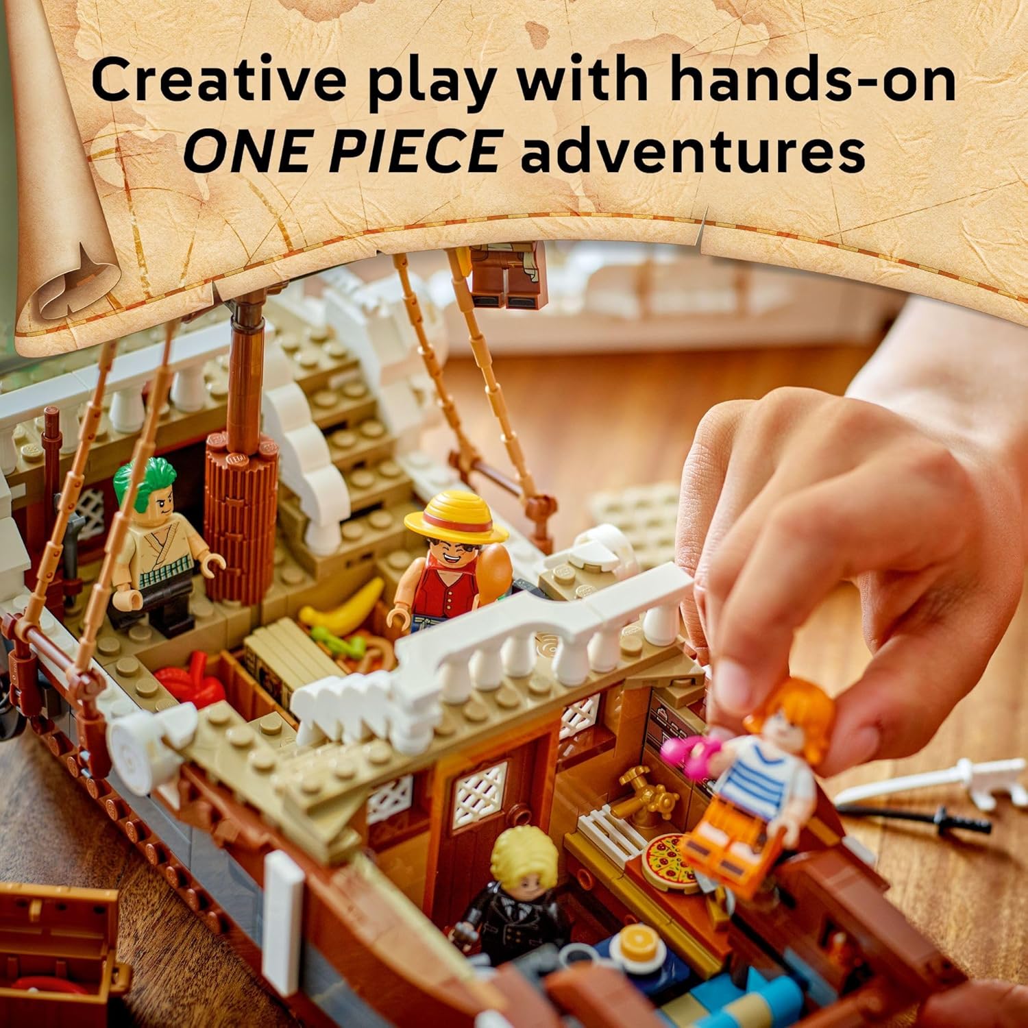 Lego One Piece The Going Merry Pirate Ship Building Blocks \u2013 J...