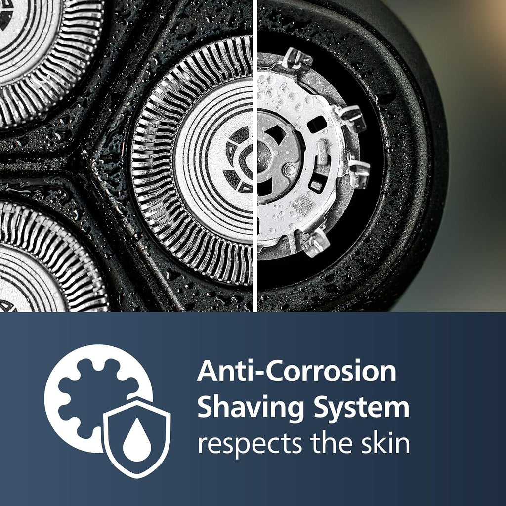 Philips Norelco Shaver 3900, afeitadora recargable en seco y húmedo...