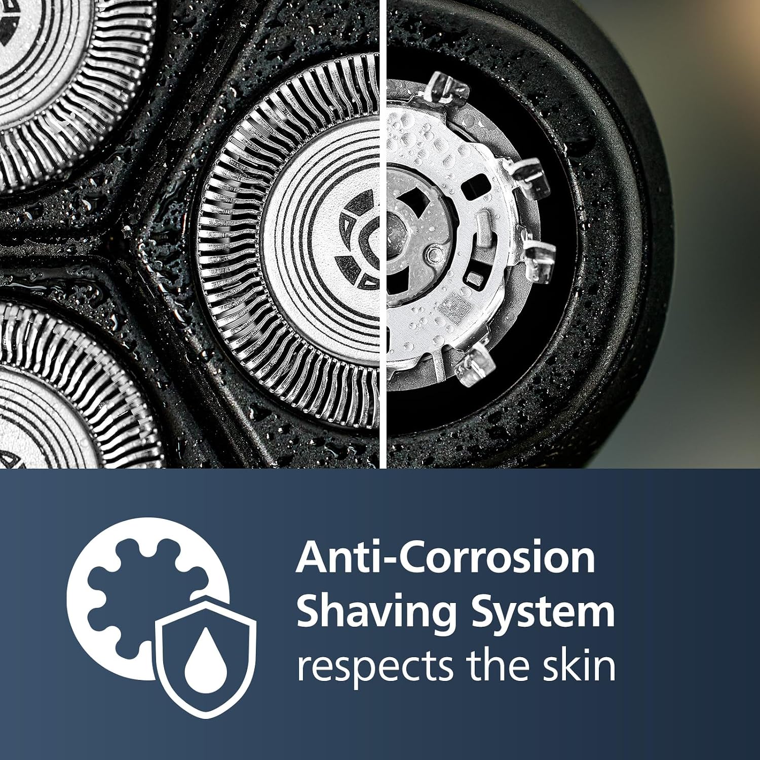 Philips Norelco Shaver 3900, afeitadora recargable en seco y húmedo...