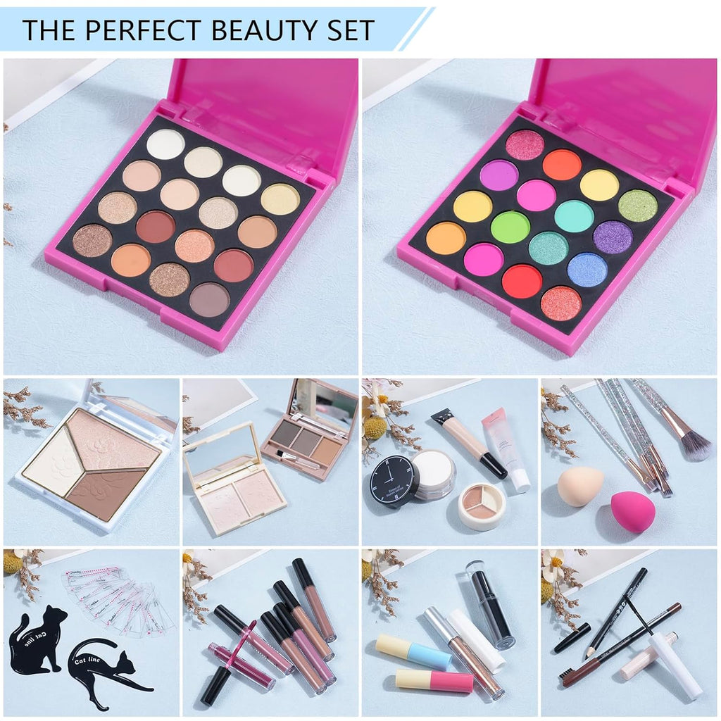 Kits de maquillaje para niñas y adolescentes, set de regalo de maqu...