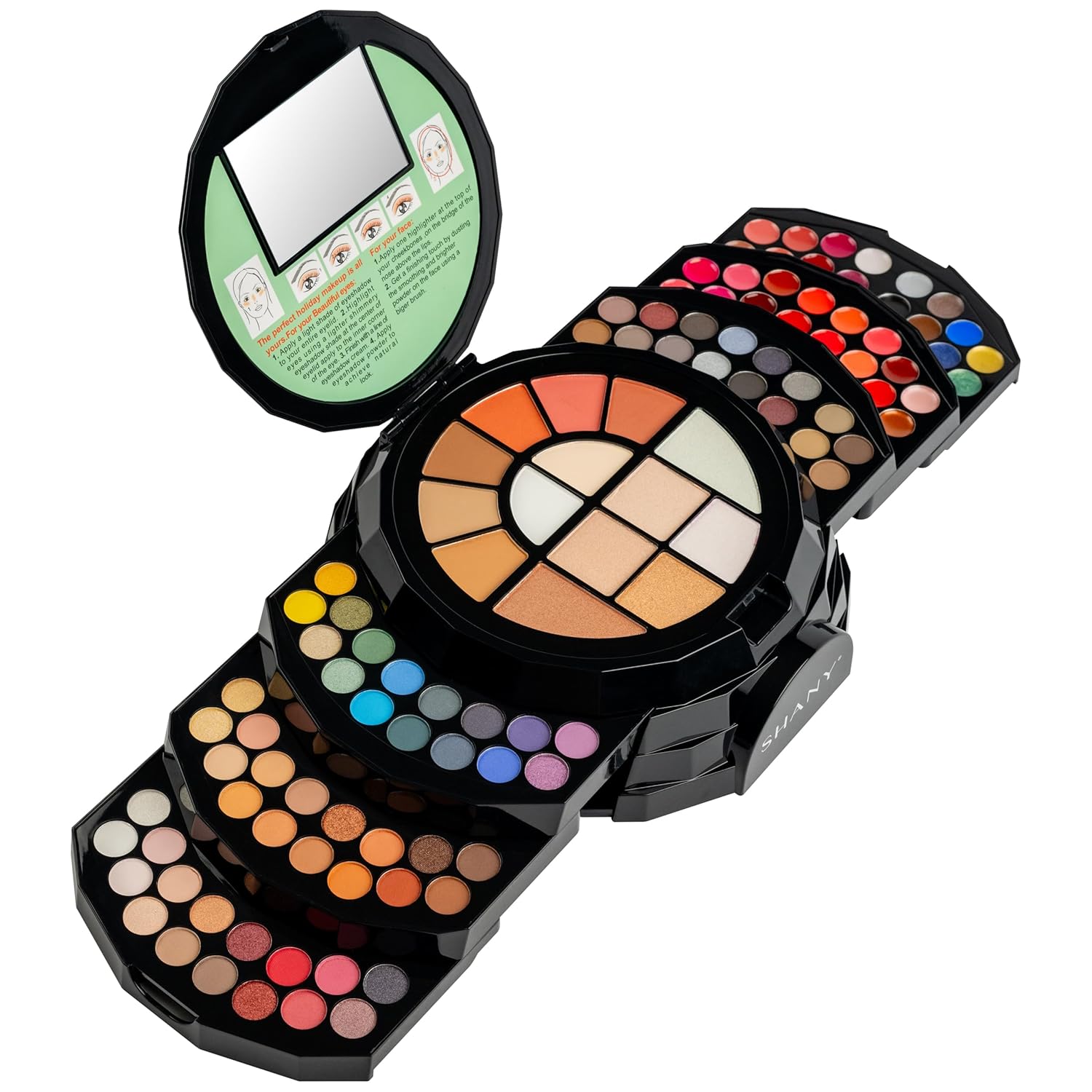 SHANY Juego de maquillaje todo en uno FLORES \u2013 Kit de maquilla...