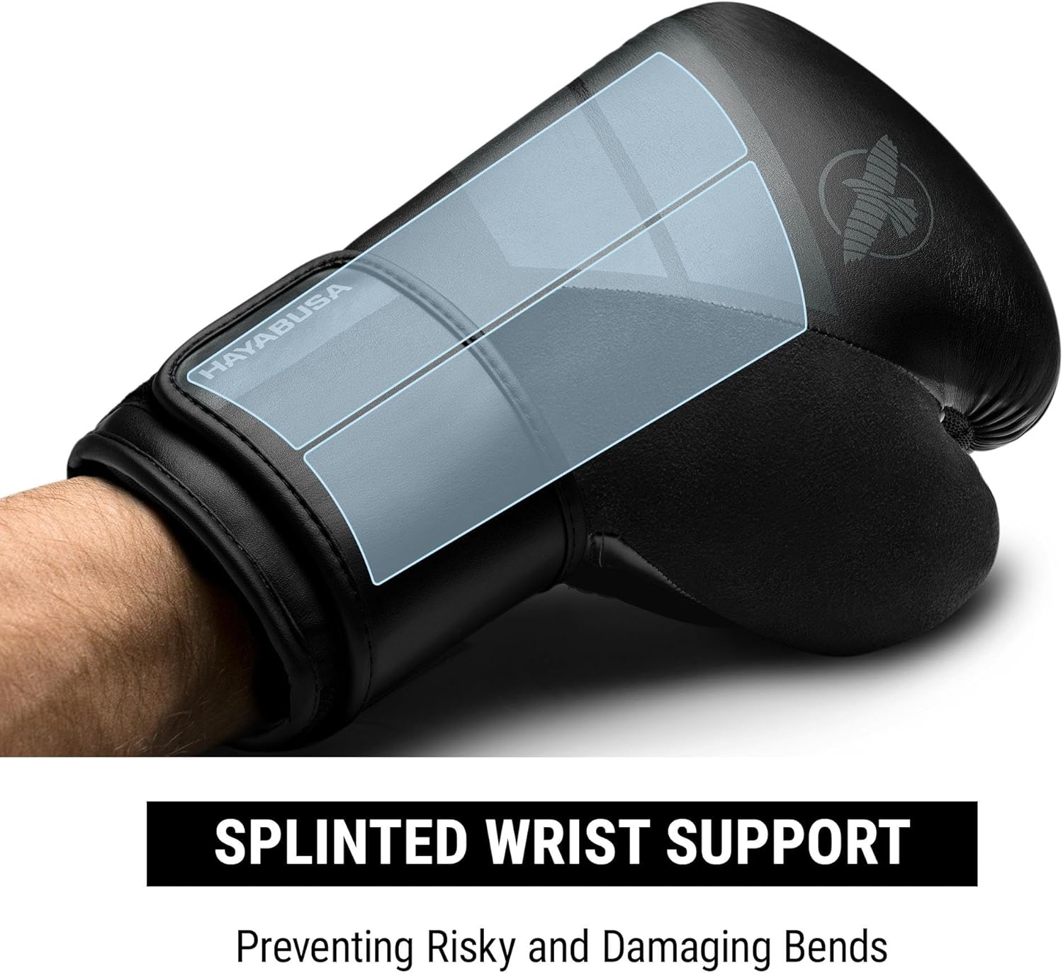 Hayabusa Guantes de boxeo de piel sintética S4 para hombres, mujere...