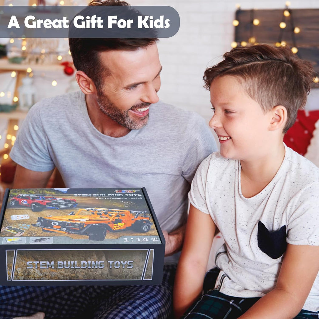 VERTOY Juguetes de construcción STEM para niños y niños, juego de b...