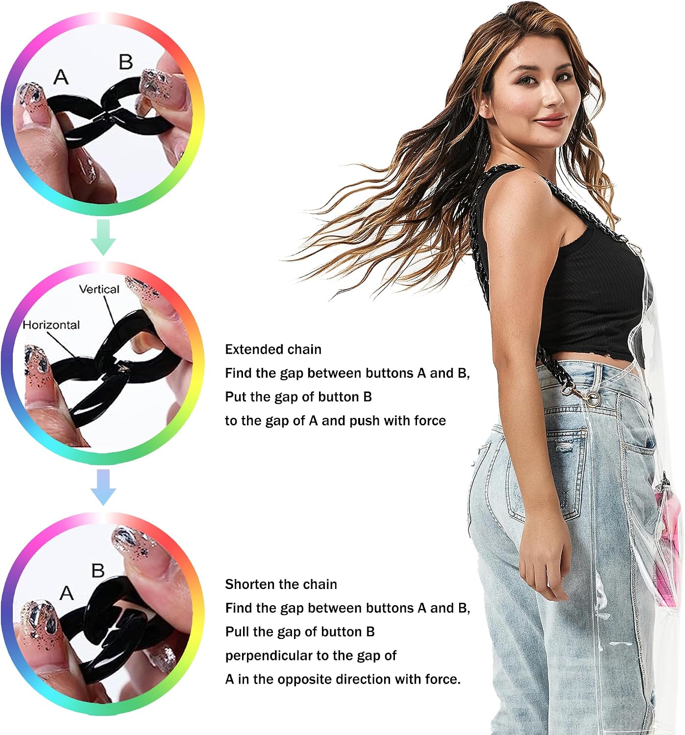 MIKI WELL Delantal de estilista para mujer - Delantal impermeable p...