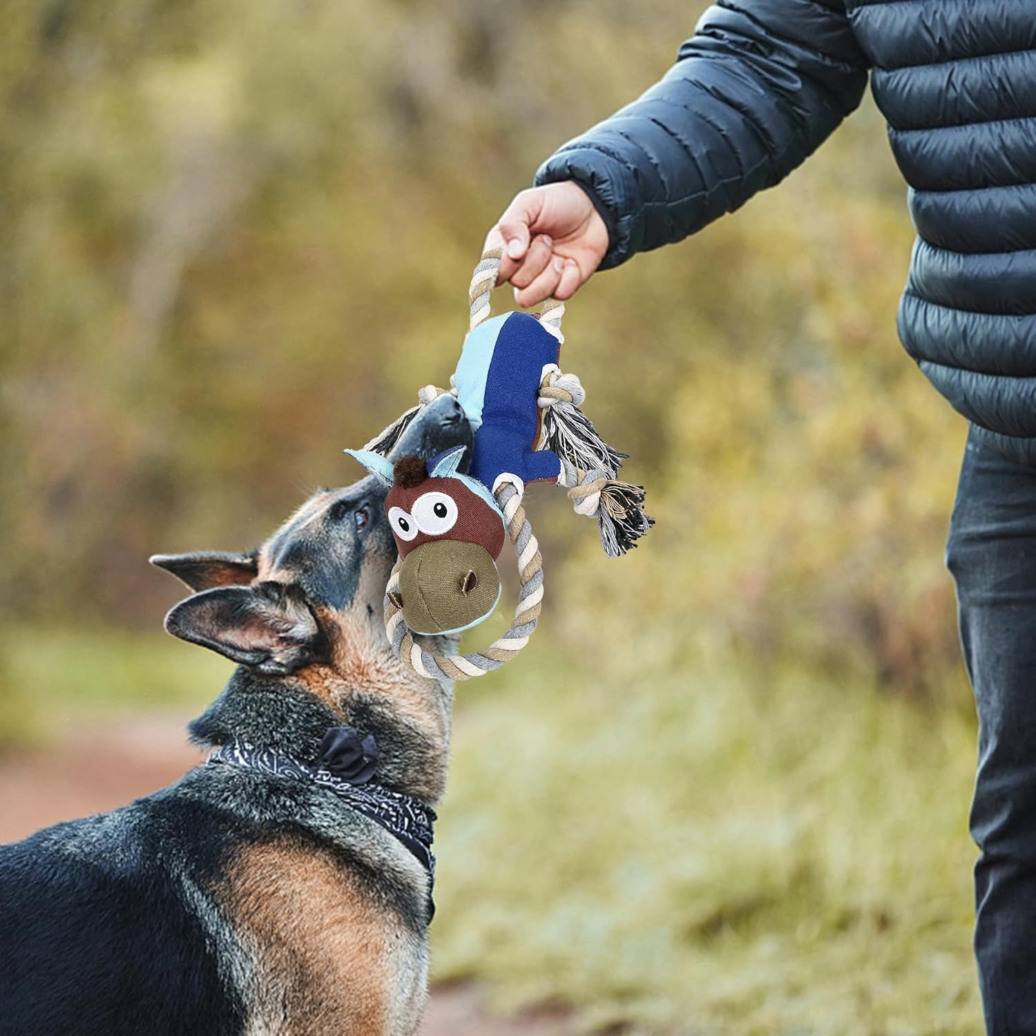 IOKHEIRA Juguetes para Perros para Masticadores Agresivos, Juguetes...