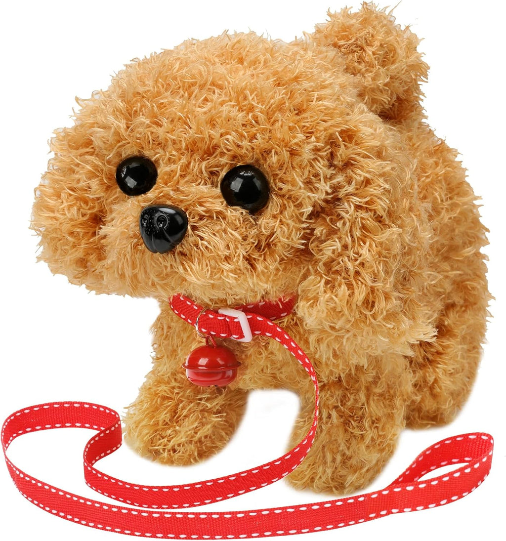 KSABVAIA Juguete de peluche electrónico interactivo para perros \u2...