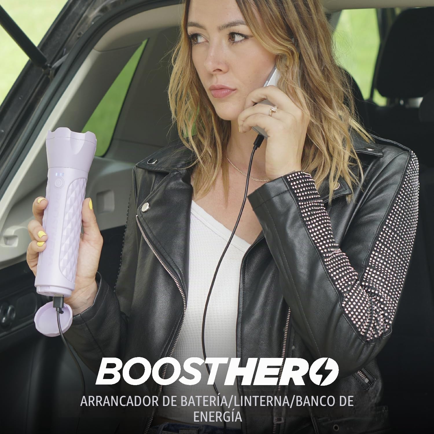 BoostHero - Arrancador de batería portátil para automóvil, banco de...