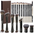 MAANGE 20 brochas de maquillaje con caja de regalo, brochas de maqu...