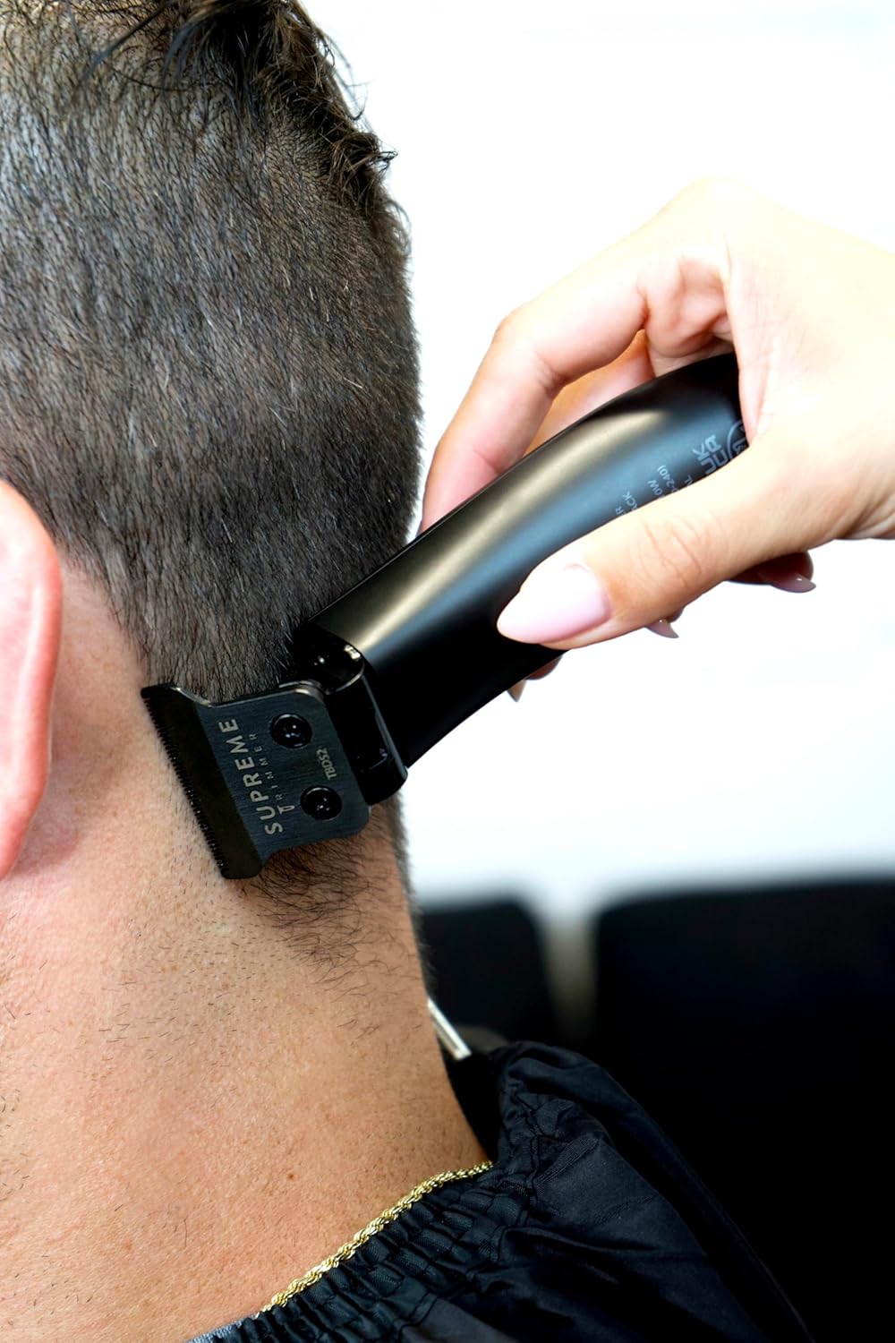 Supreme Trimmer T Shaper - Recortador silencioso inalámbrico para b...