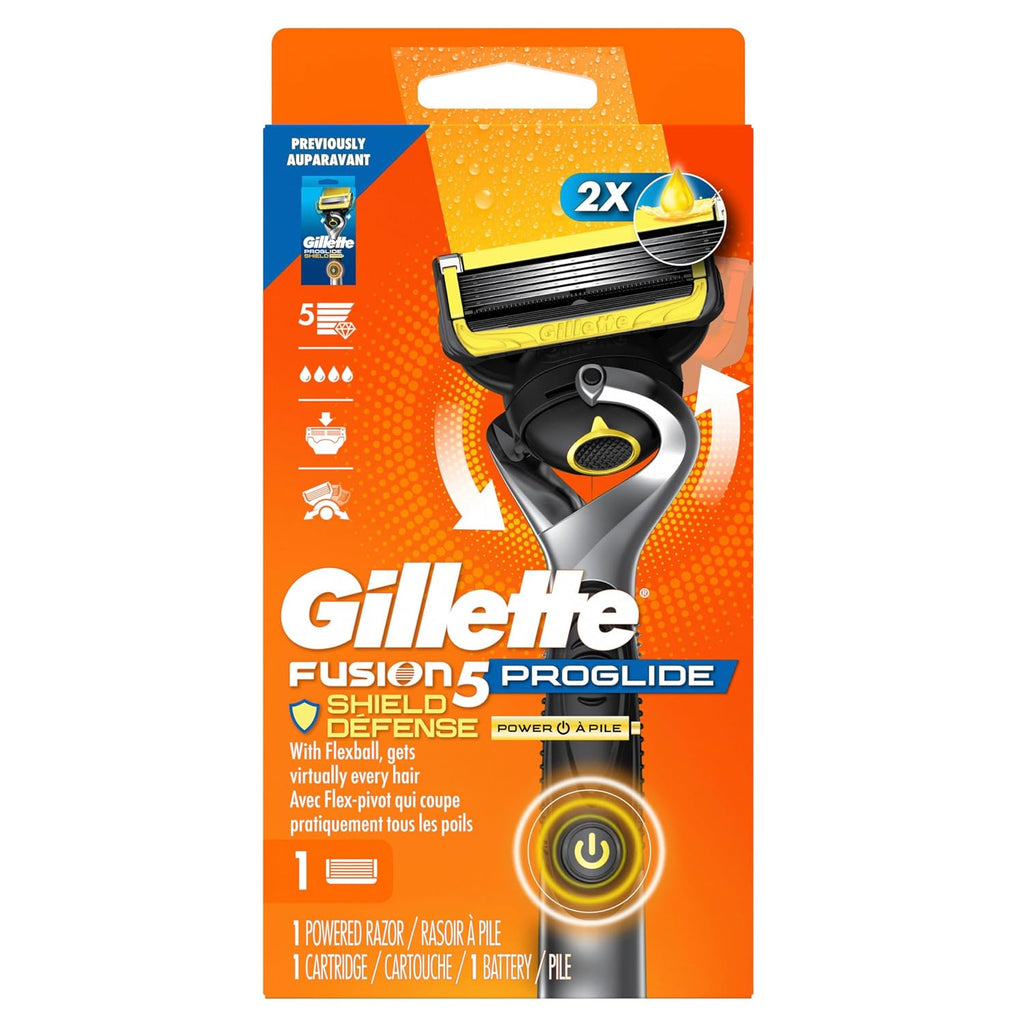 Gillette PROGLIDE SHIELT POWER HANDS'S PERCHA DE LA MUJER + 1 RESIL...