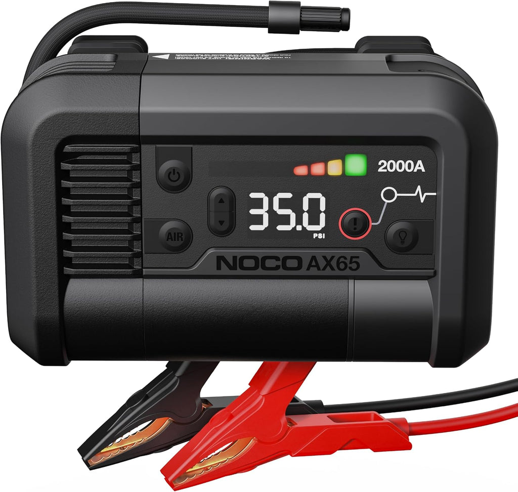 NOCO Boost+Air AX65: Arrancador de 2000A con compresor de aire e in...