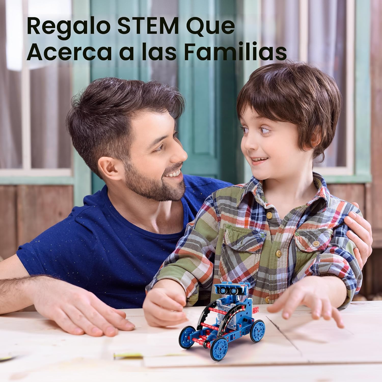 Sillbird Kit de construcción de robot solar, regalo STEM para niños...