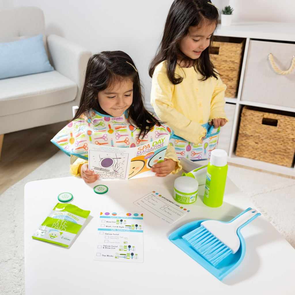 Melissa &amp; Doug Love Your Look - Set de juego de salón y spa