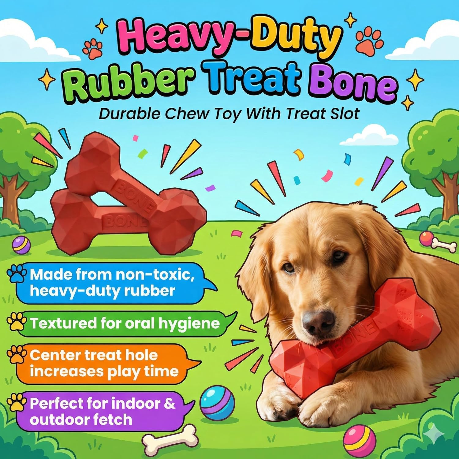 Fur4Fun Juego interactivo de juguete para perros para cachorros y p...