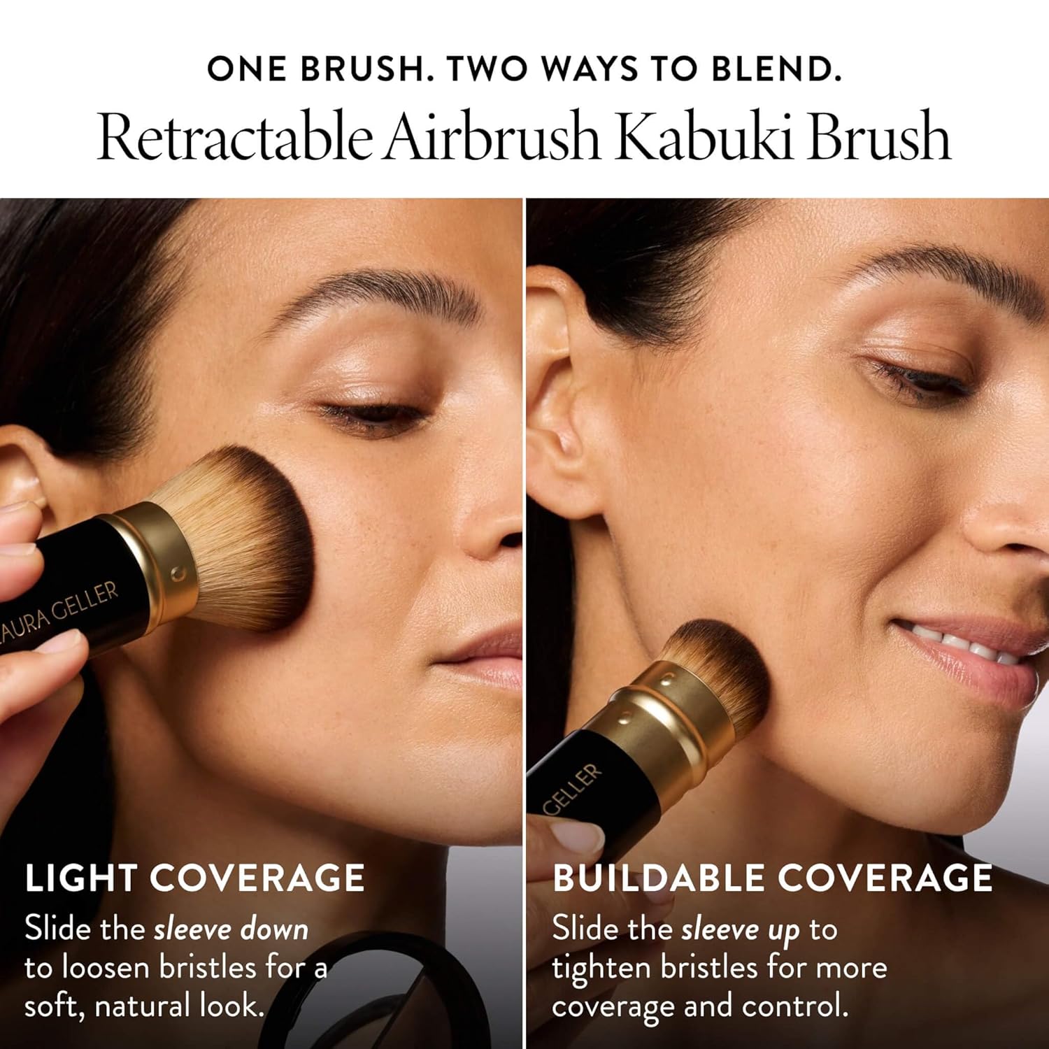 LAURA GELLER NEW YORK Baked Balance-n-Brighten Base con Brocha Kabu...