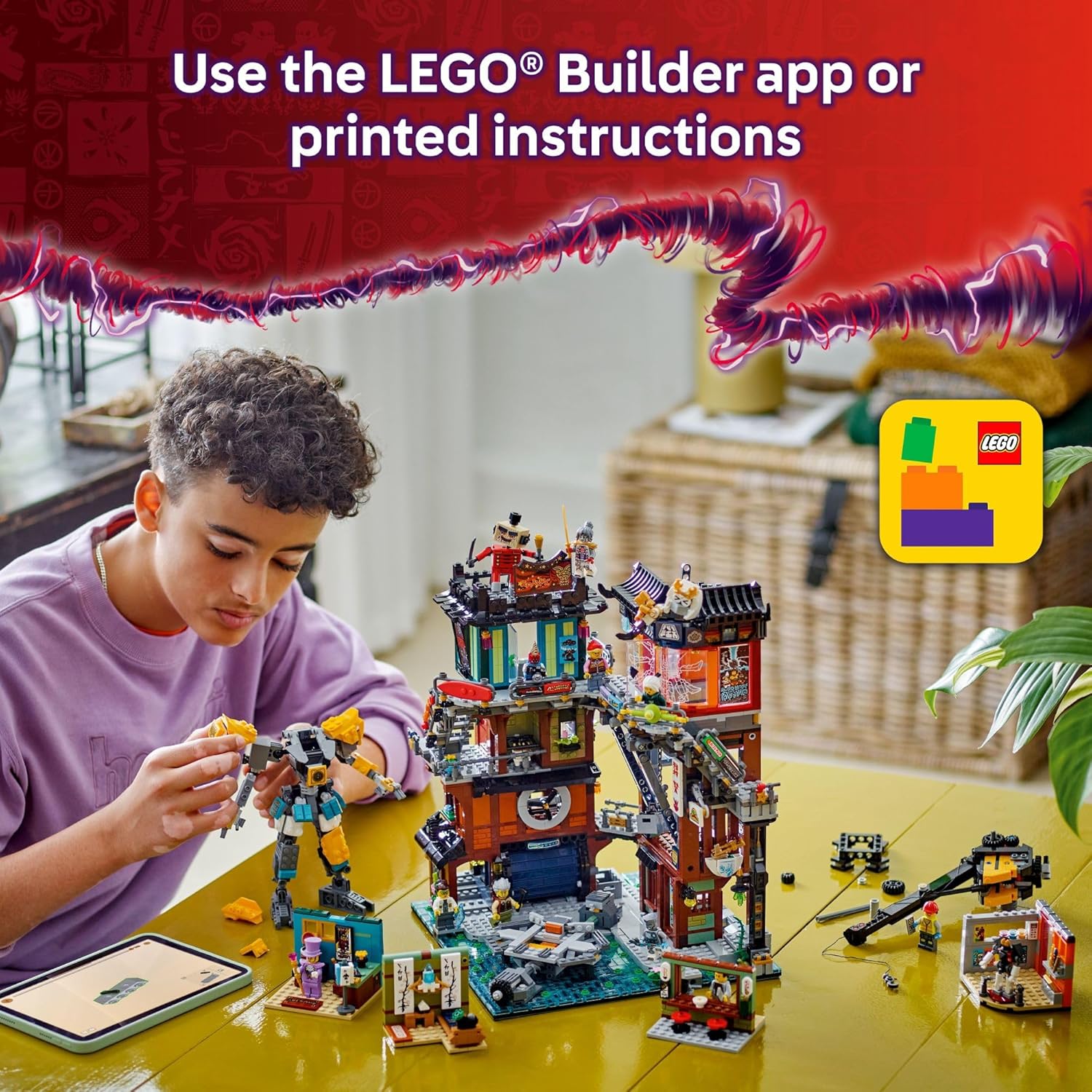 LEGO NINJAGO City Workshops - Juguete de construcción \u2013 Juego...