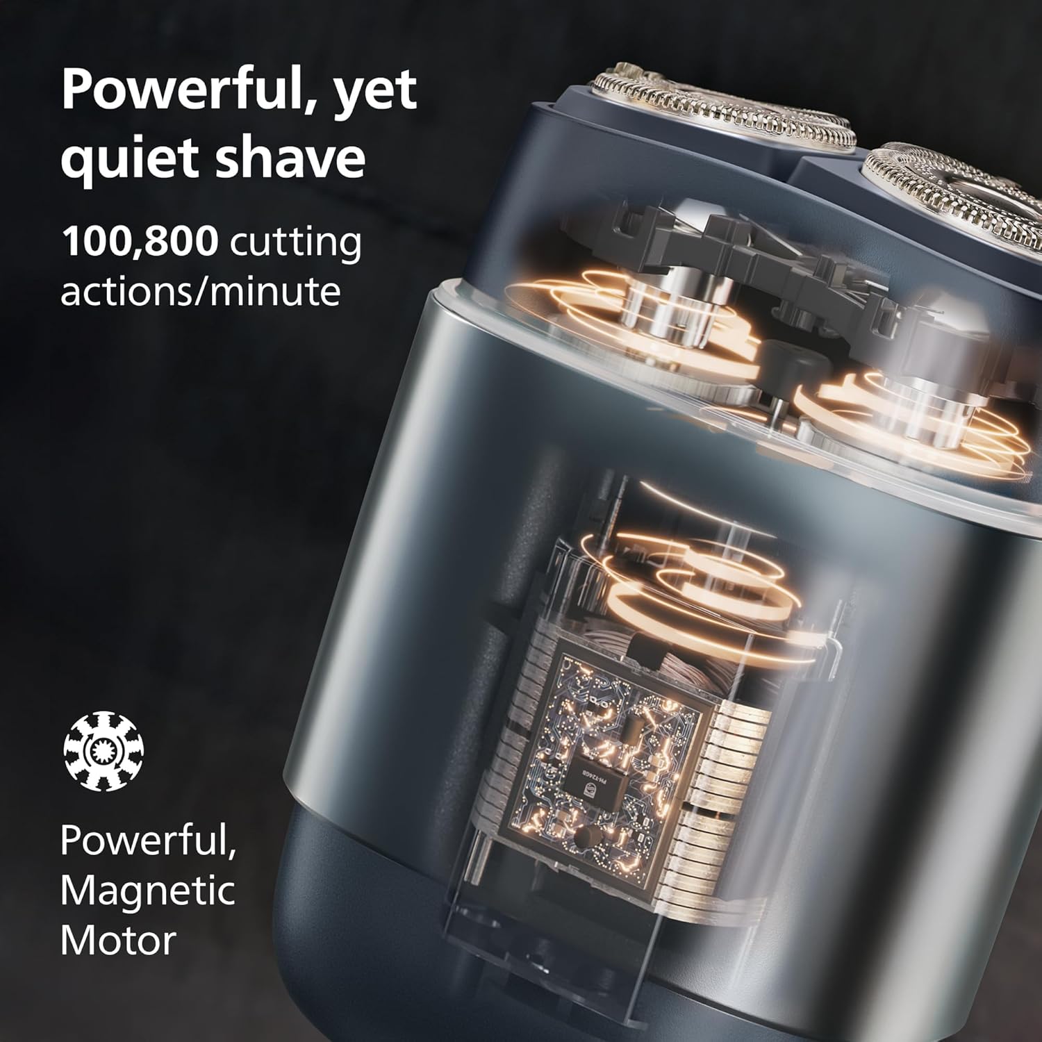Philips Norelco Shaver serie 700 - Afeitadora eléctrica compacta, s...