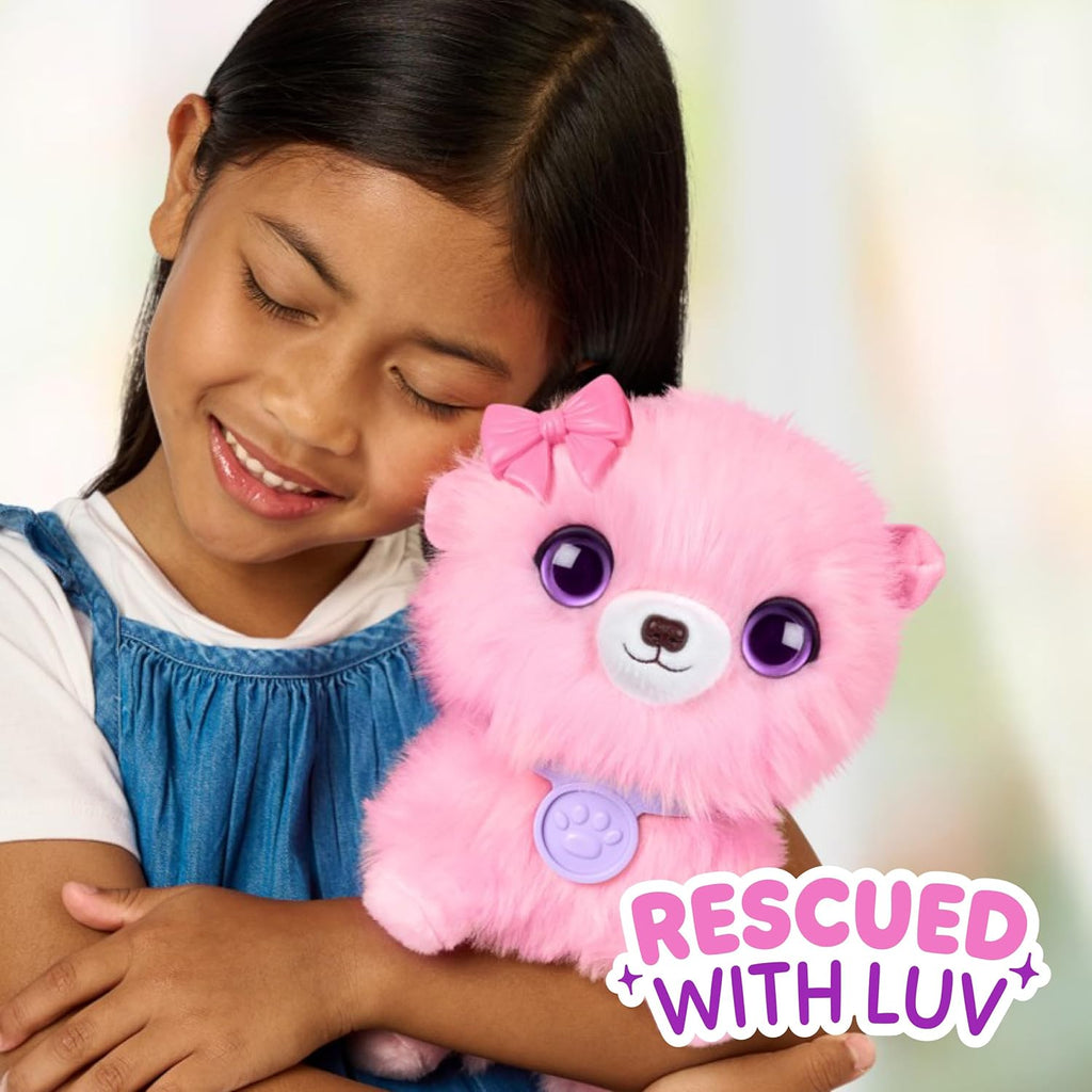 SCRUFFALUVS Pink Surprise Pet, juguetes de peluche misteriosos, ani...