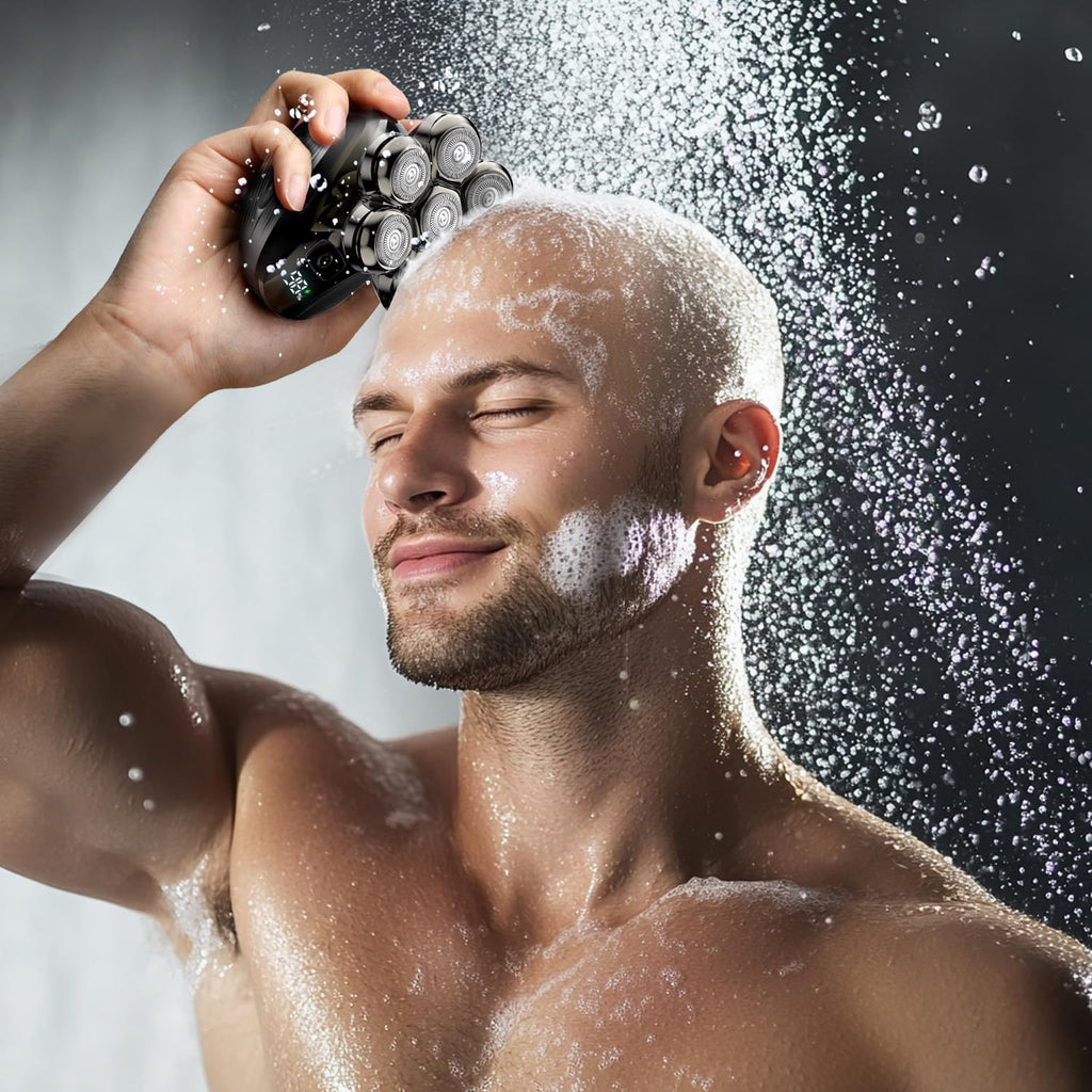 Afeitadoras de cabeza para hombres calvos: maquinilla de afeitar el...