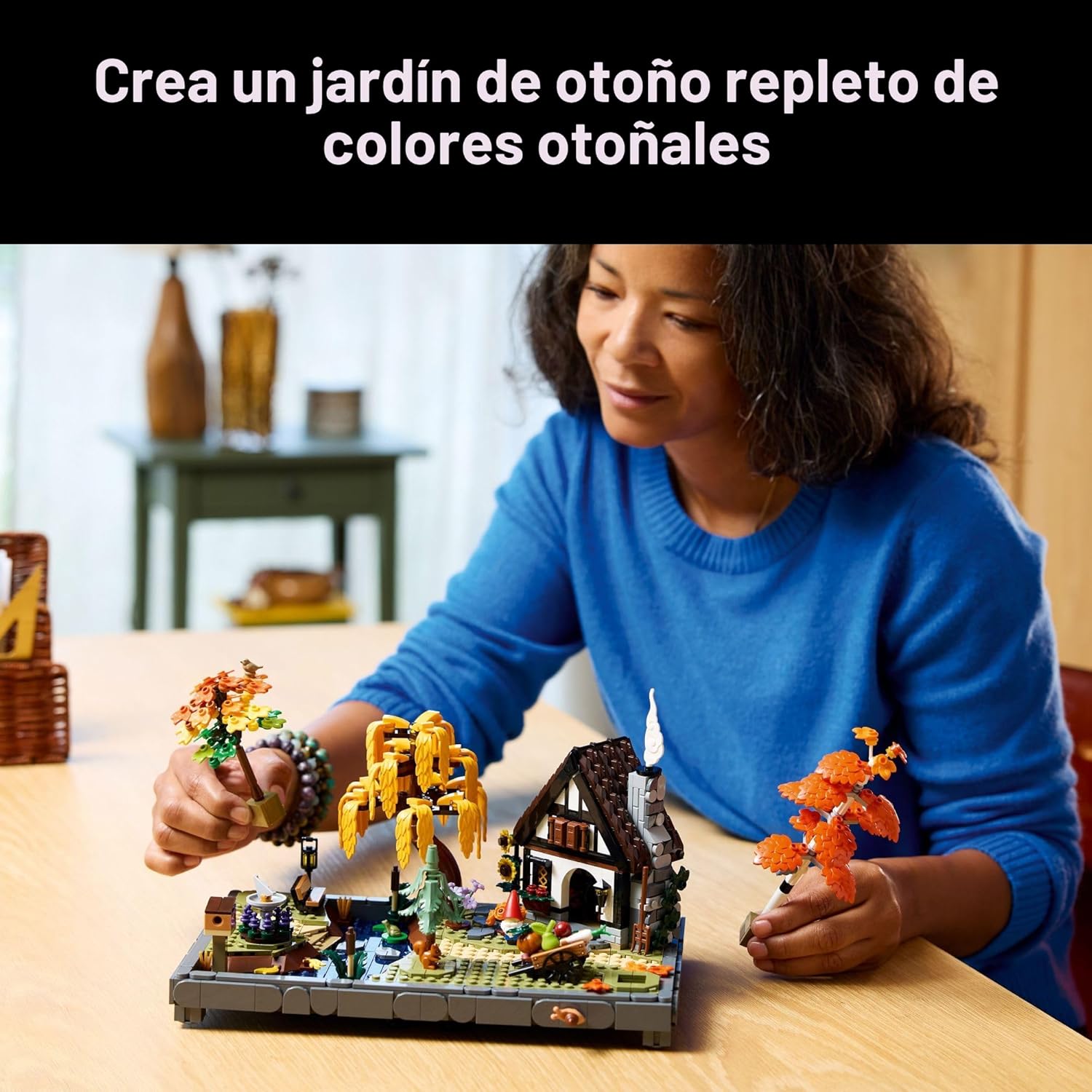 LEGO Icons 11372 - Juego de construcción de jardín para adultos, ma...