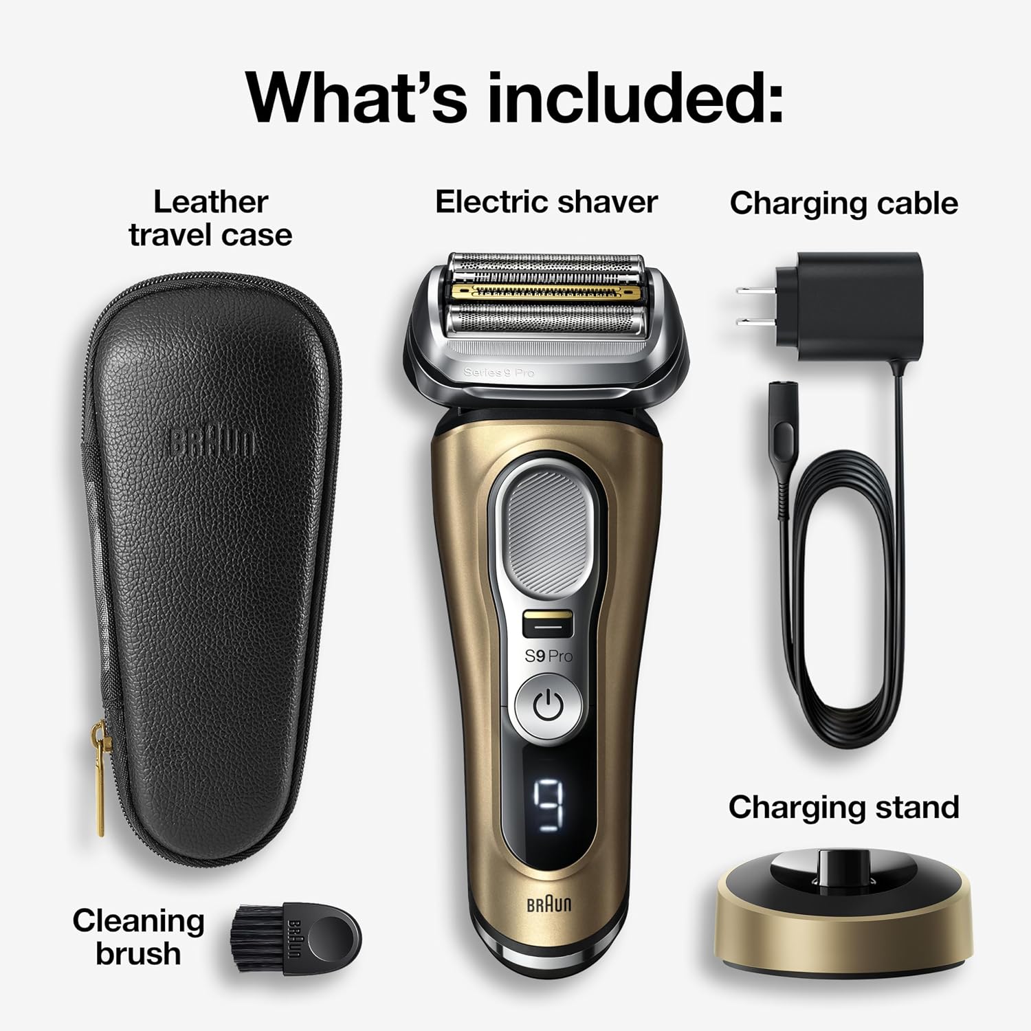 Braun Series 9 Pro 9419s - Afeitadora eléctrica para hombres, maqui...