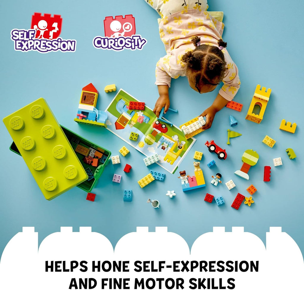 LEGO DUPLO - Bloques de construcción clásicos de lujo para caja de...