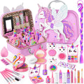 Beayuck Juego de maquillaje para niñas - Juego de juguetes de maqui...