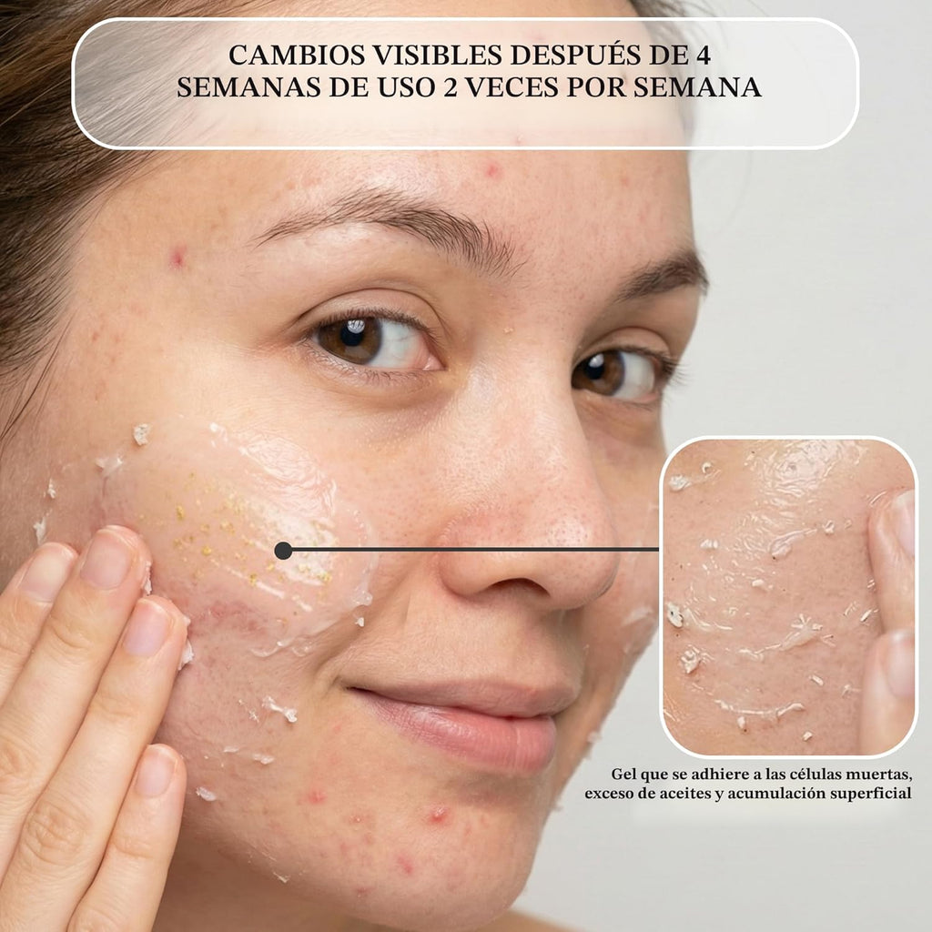 Peeling facial Vivo per Lei, Paquete de 1, Blanco