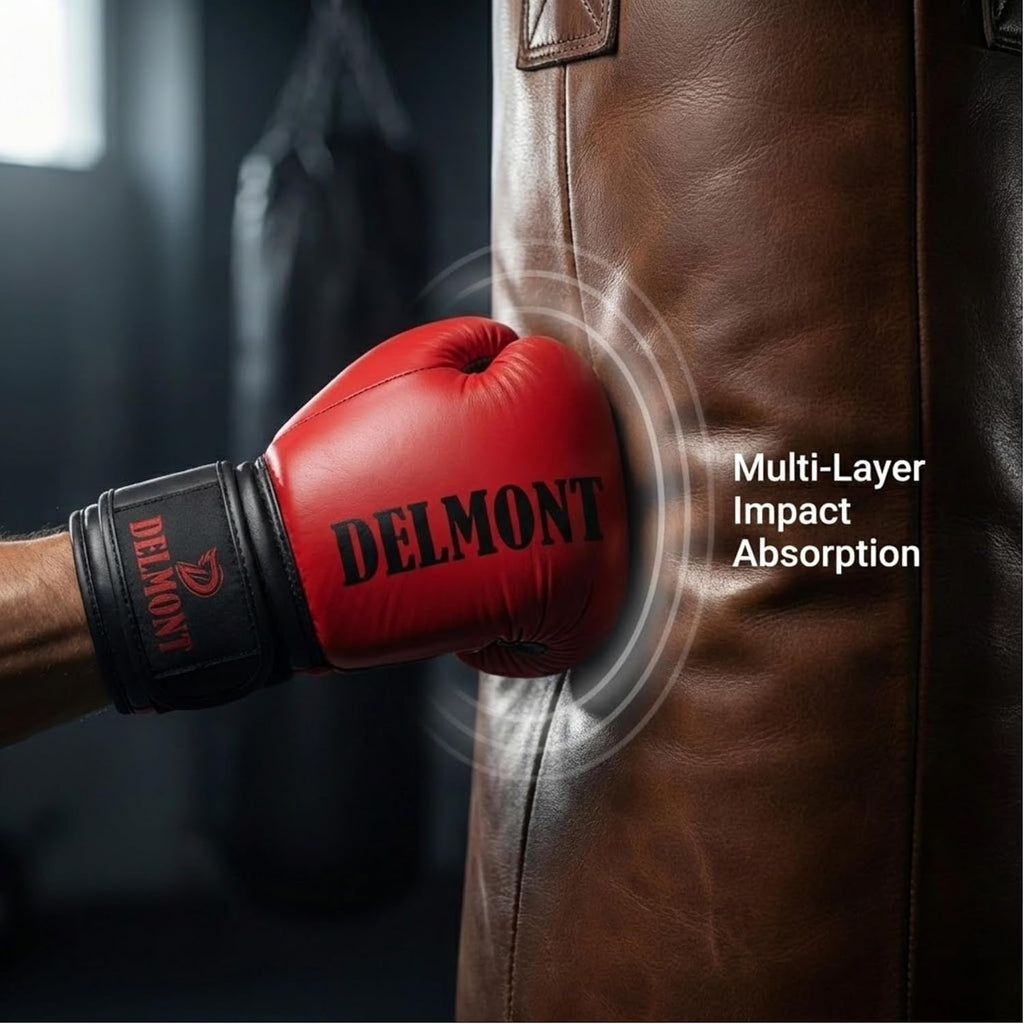 Delmont Guantes de boxeo para hombres y mujeres \u2013 Bolsa pesada...