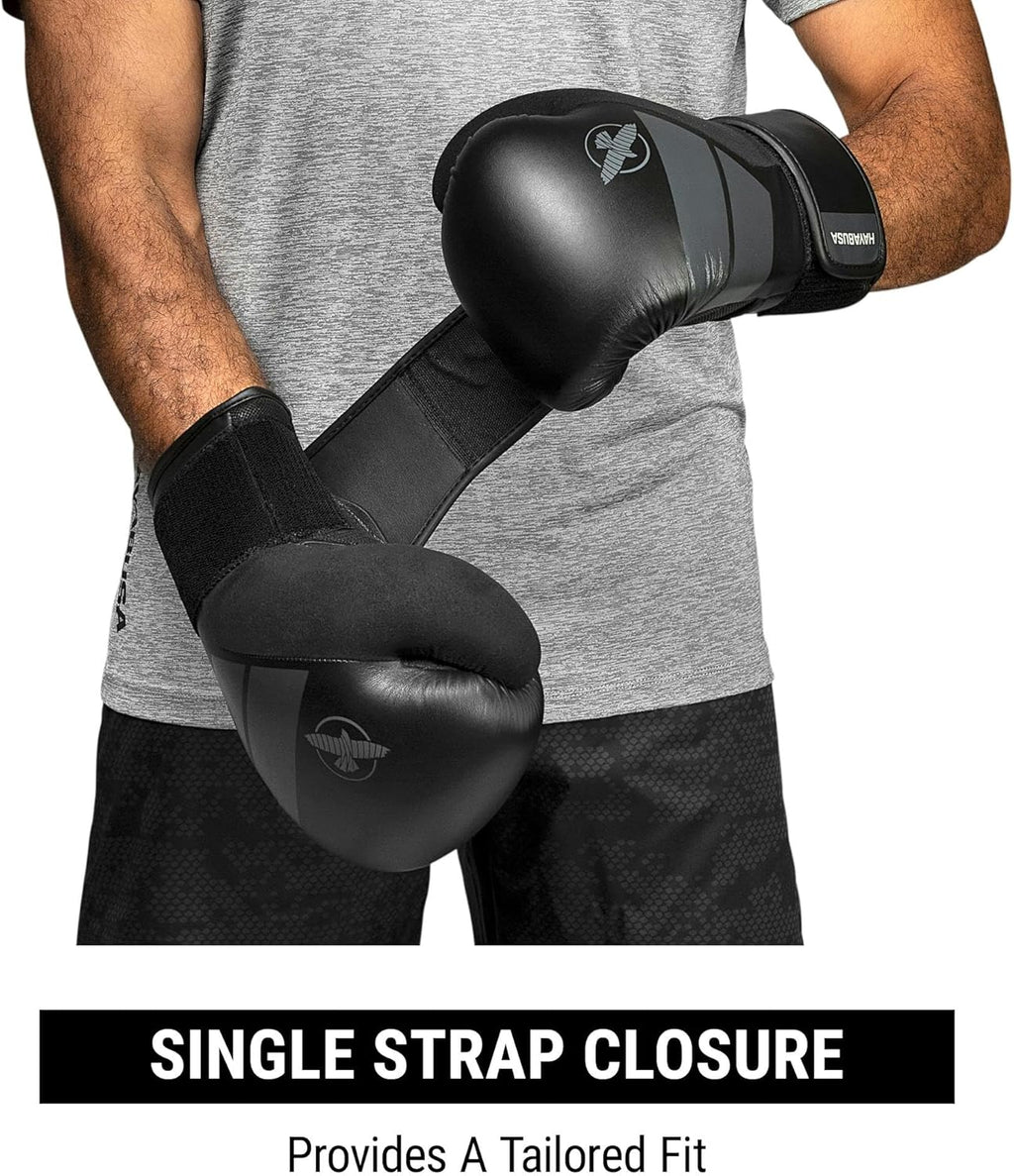 Hayabusa Guantes de boxeo de piel sintética S4 para hombres, mujere...