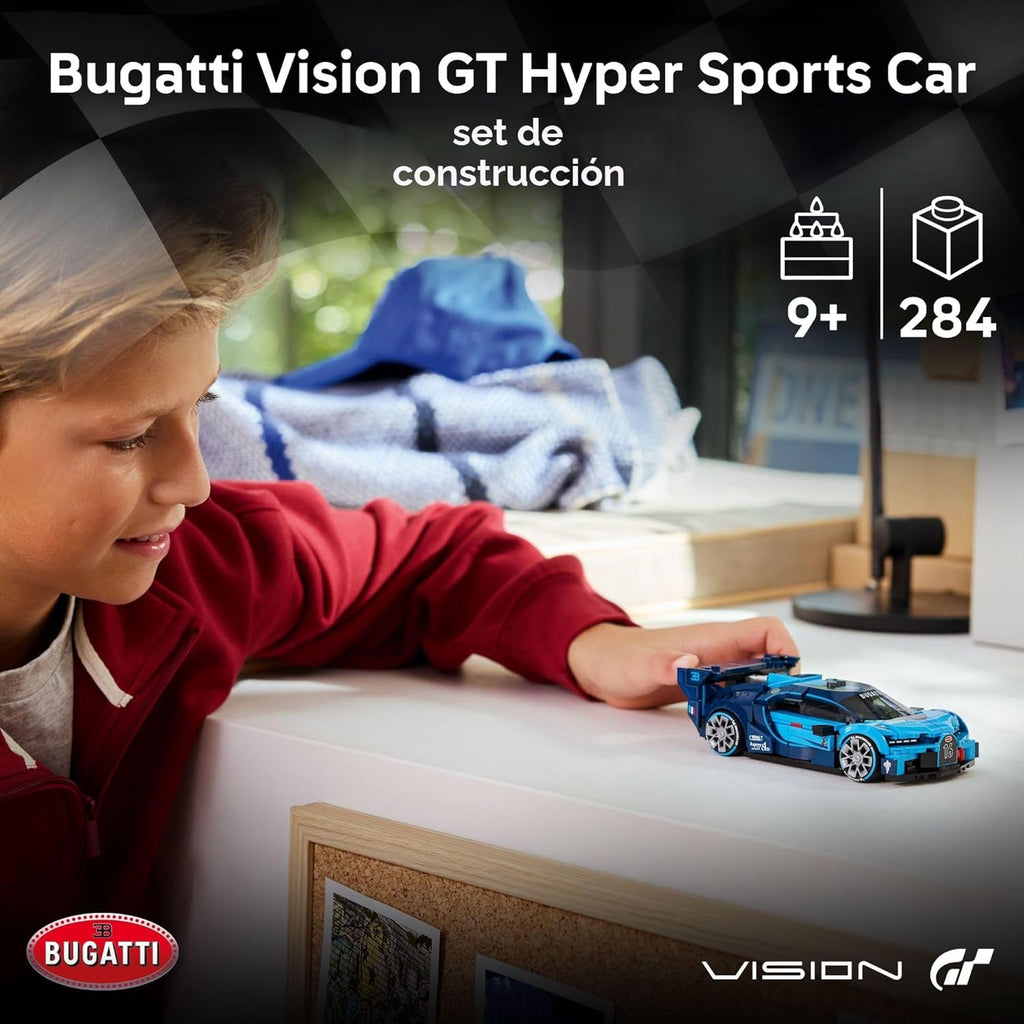 LEGO Speed Champions Bugatti Vision Gran Turismo Hyper Sports Car B...