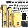 Ufree Kit de corte de cabello profesional 8 en 1, cortapelos para h...