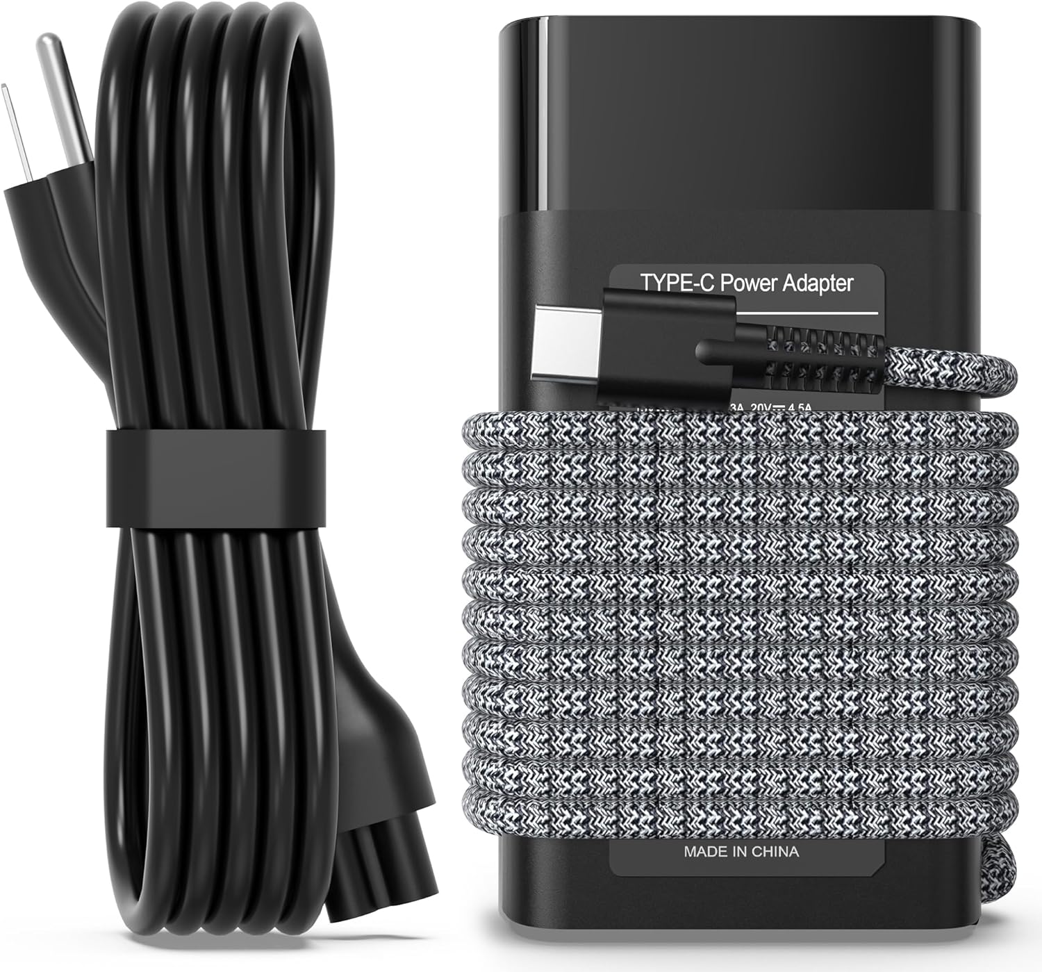 WZXHU Adaptador de corriente para portátil USB-C de 90 W compatible...