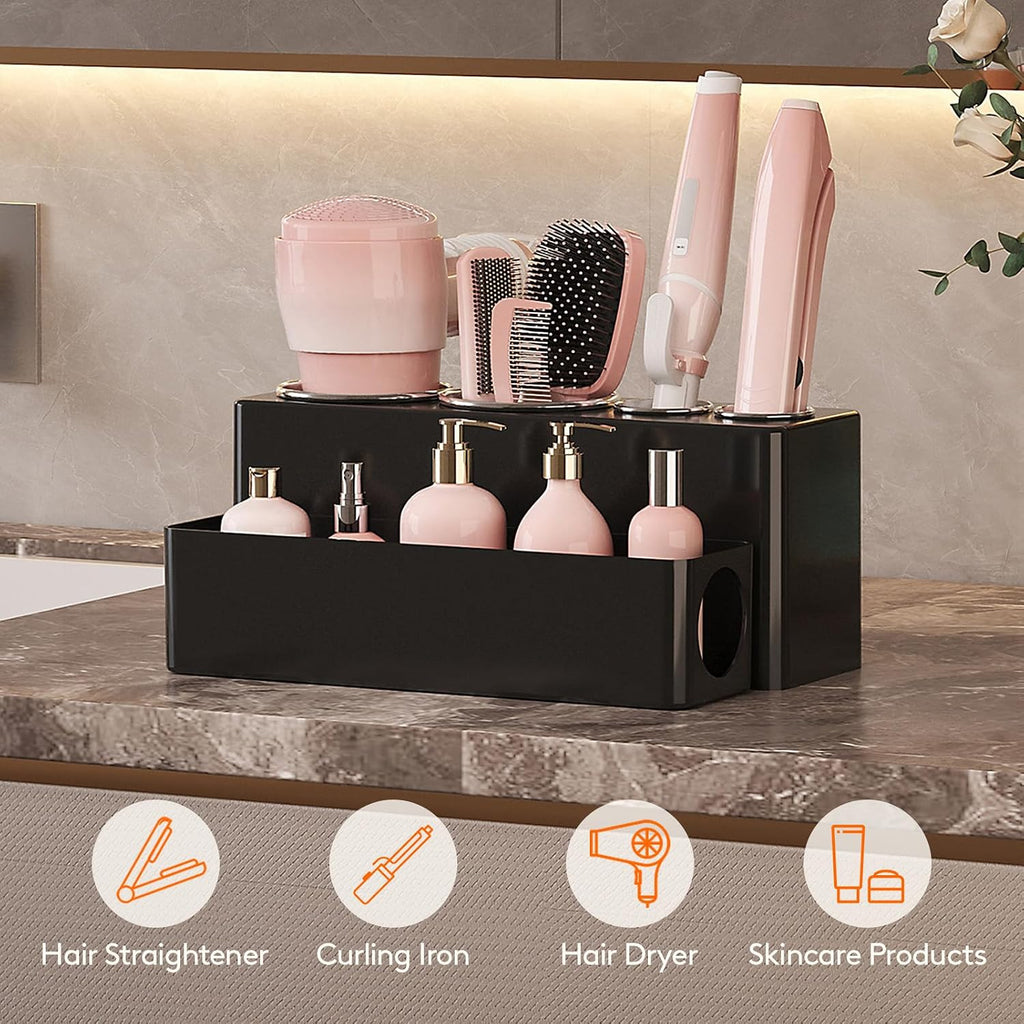 Lifewit Organizador de Herramientas para el Cabello para Tocador, S...
