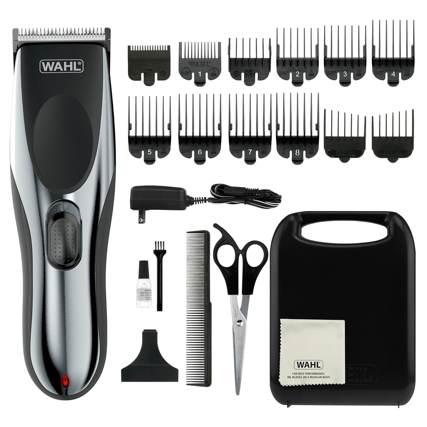 Wahl Clipper - Kit recargable con cable\/inalámbrico para cortar y...