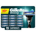 Gillette Mach3 - Cuchillas de afeitar para hombres, repuestos de 3...