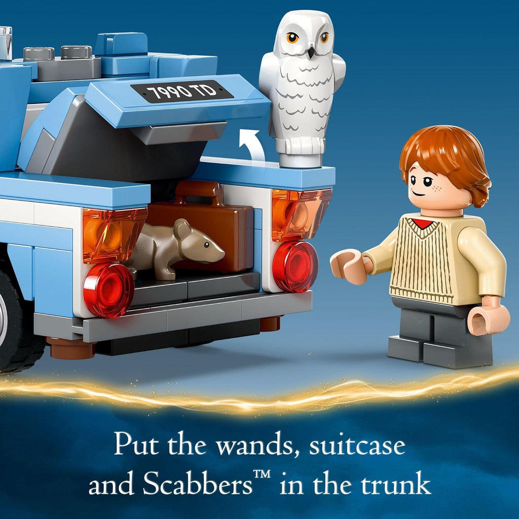 LEGO Harry Potter Flying Ford Anglia, juguete para construir con 2...