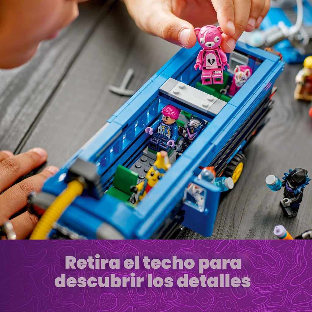 LEGO Fortnite - Juguete de construcción de autobús de batalla \u201...