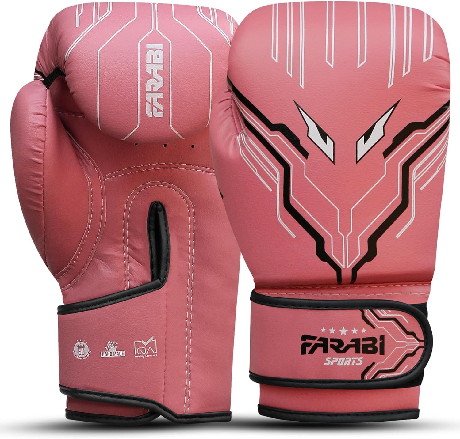 Farabi Sports Guantes de boxeo para niños y niñas, guantes de kickb...