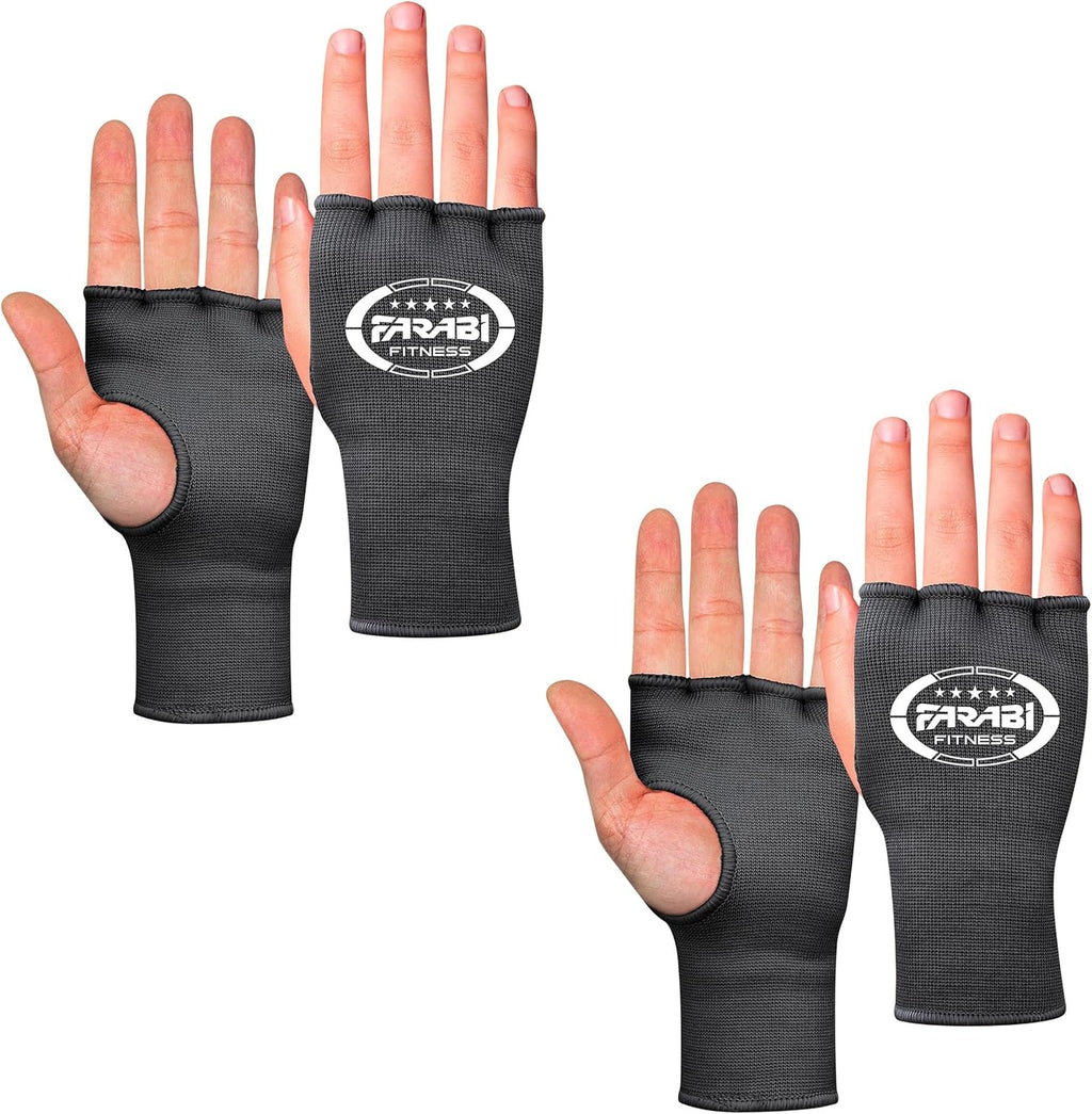 Farabi Sports Vendas de Boxeo Guantes Interiores elásticos de Medio...