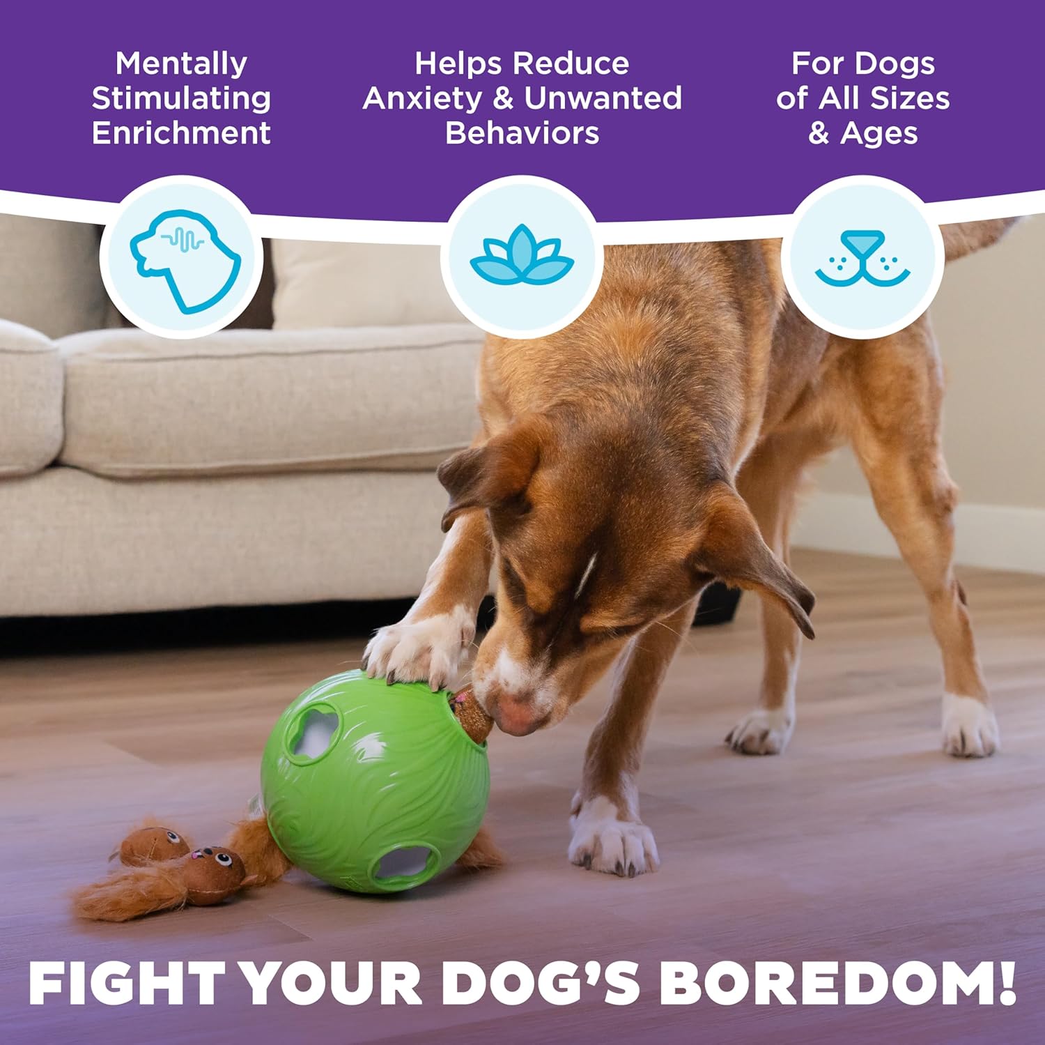 Outward Hound by Nina Ottosson - Bola de Rompecabezas para Perros S...