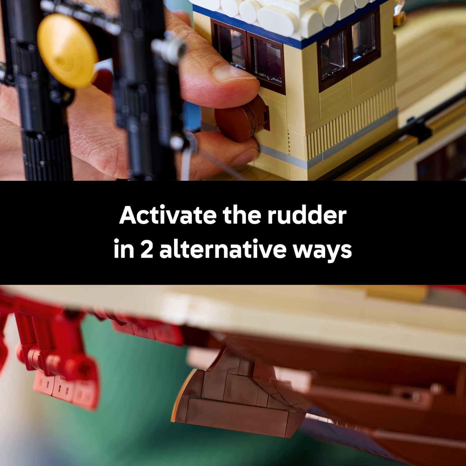 LEGO Ideas River Steamboat - Juego de construcción de barcos de vap...