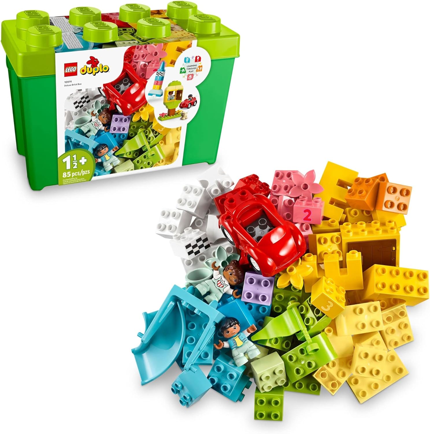 LEGO DUPLO - Bloques de construcción clásicos de lujo para caja de...