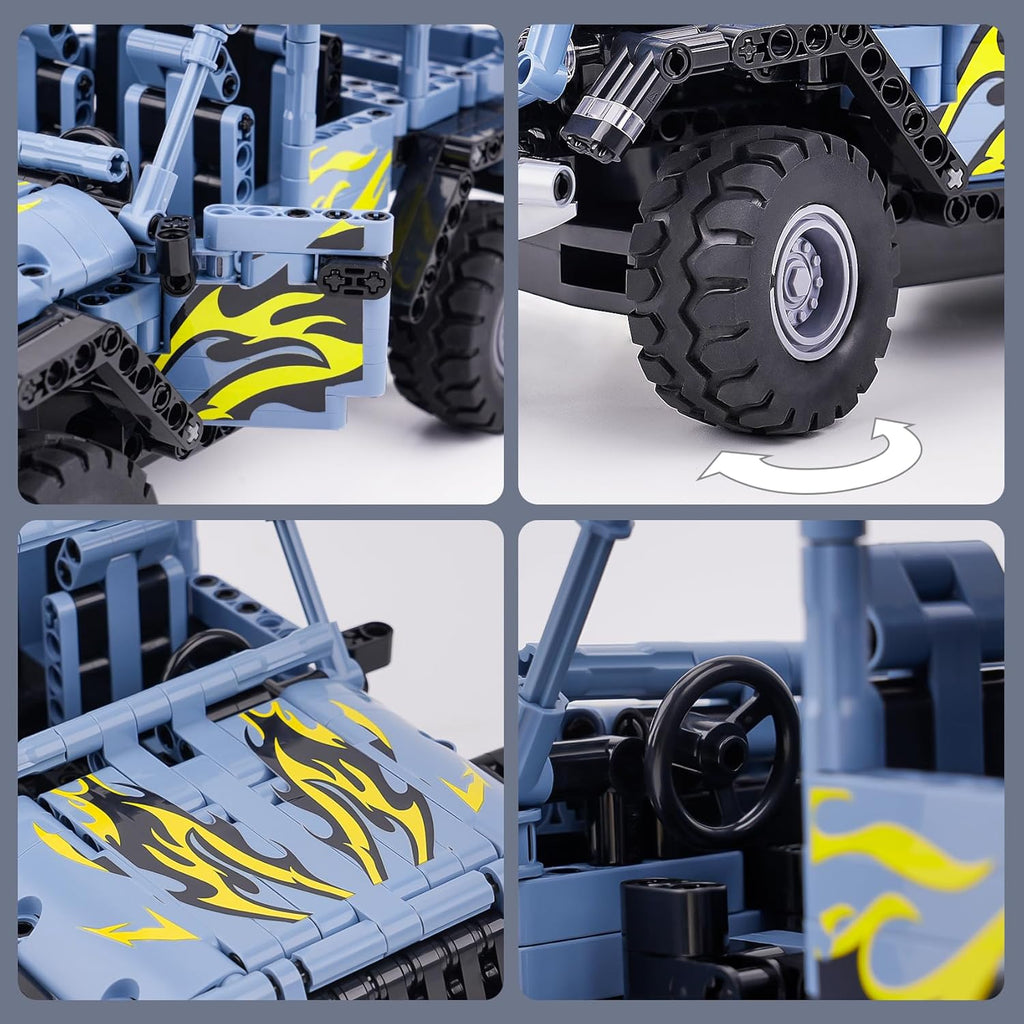 VERTOY STEM Remote Control Building Toys for Kids Ages 8-12 - RC Bl...