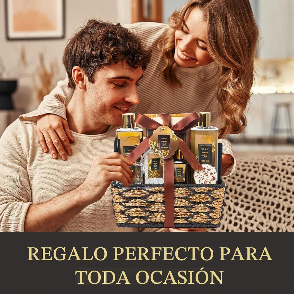 Set de spa para mujeres y hombres, regalos relajantes para hombres,...