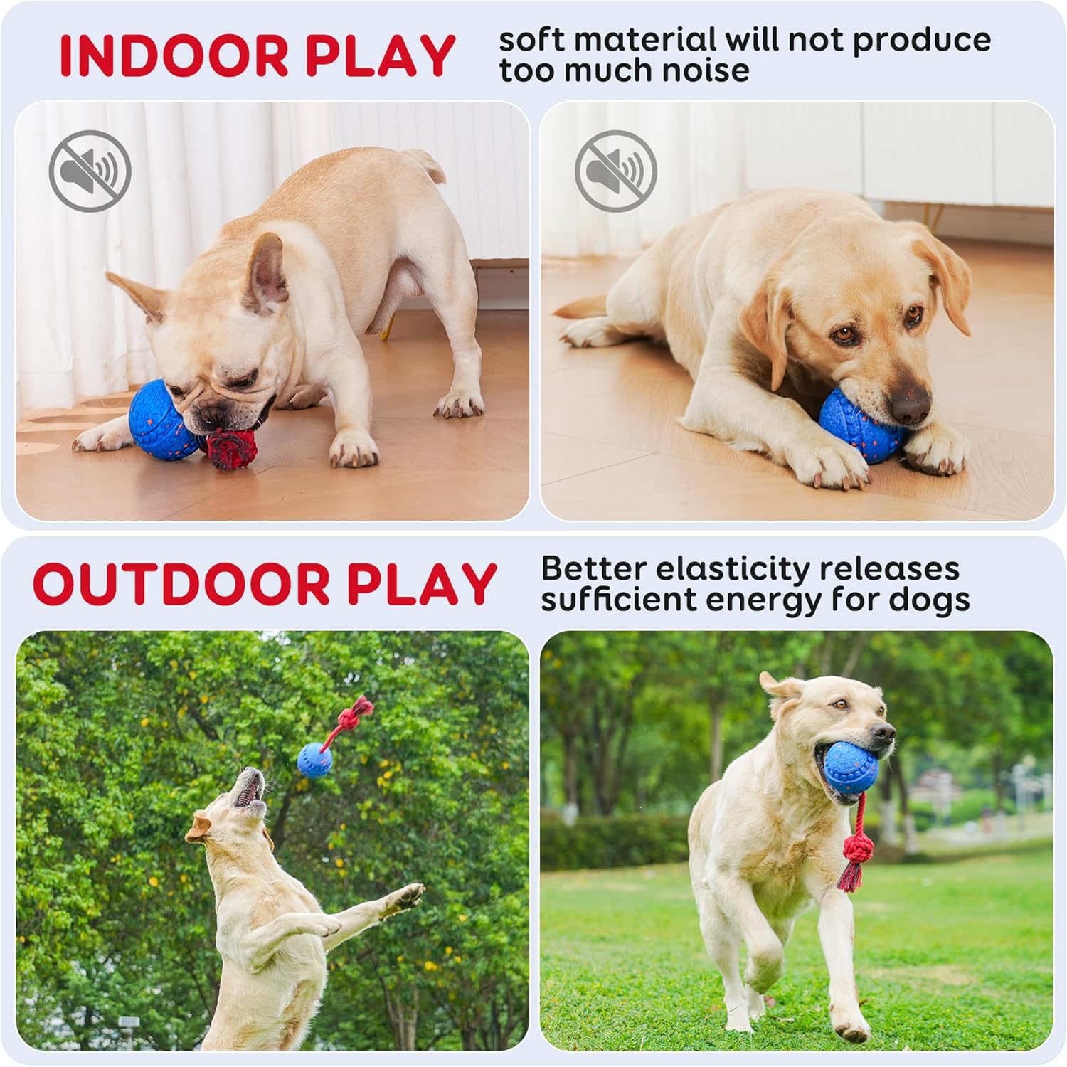 Moseyuh Juguete interactivo para perros, juguetes para mascotas act...